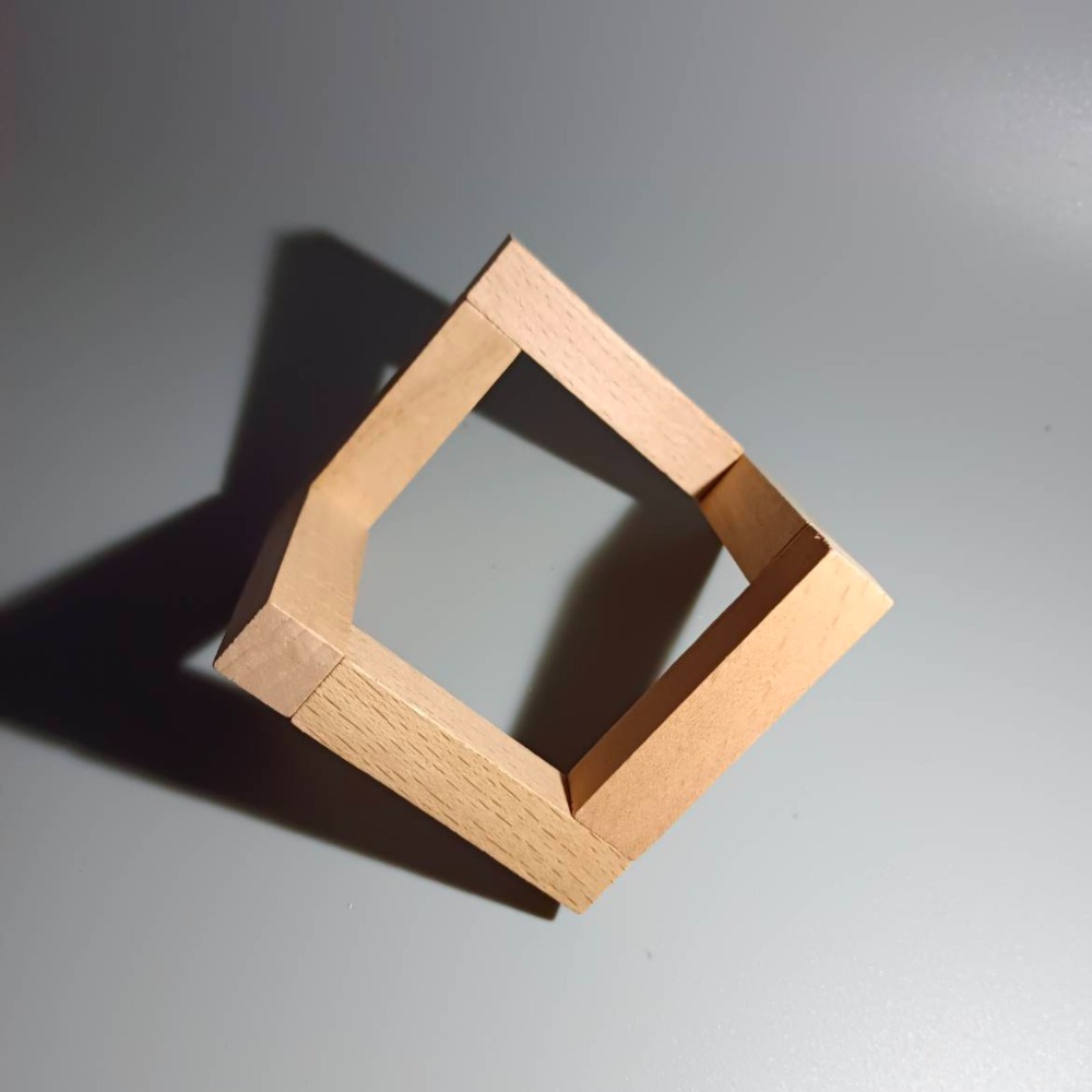 能量星球✳幾何 組合木架 展示架 燈座 月球燈支架 礦物 水晶球 底座 櫸木 實木 萬用架 原木-細節圖2