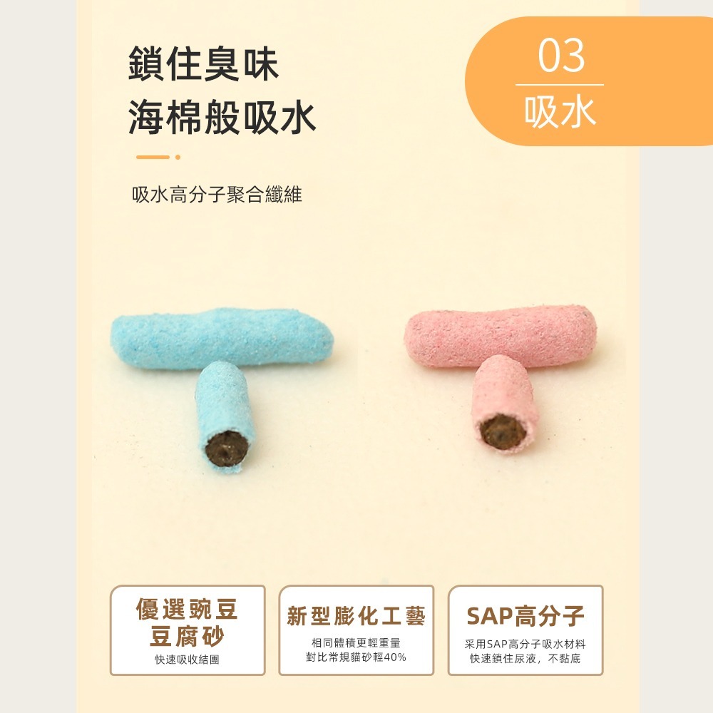 【AOYI奧藝】⭐️通過SGS雙項認證⚠️全新款輕量化高分子混合太空豆腐貓砂-細節圖5