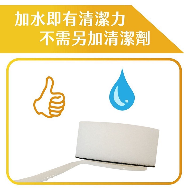 【台灣製造】科技棉去污刷 ｜3個替換頭｜科技海綿｜強力去汙-細節圖3