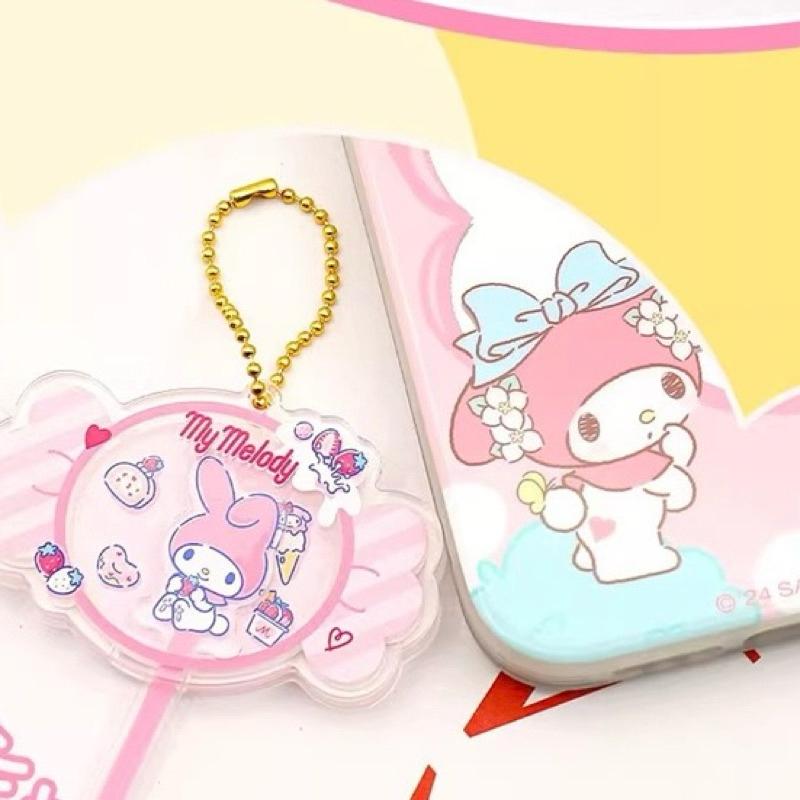 【台灣現貨🎁J&E比選物店】正版 三麗鷗 棒棒糖 吊飾 掛飾 掛件 鑰匙圈 庫洛米 壓克力 棒棒糖-細節圖4