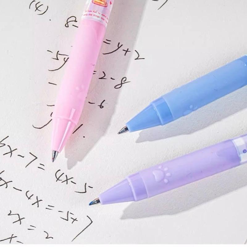 【台灣現貨🎁J&E比選物店】正版 三麗鷗 三色筆 紅筆 黑筆 藍筆 原子筆 筆類 筆 文具 按動式原子筆-細節圖5