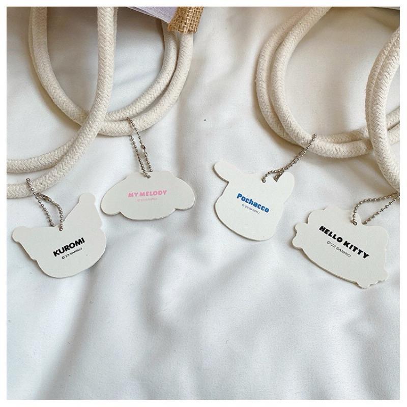 【台灣現貨🎁J&E比選物店】 正版 三麗鷗 手提袋 麻布袋 麻布手提袋 手拎包 便當袋 庫洛米-細節圖6