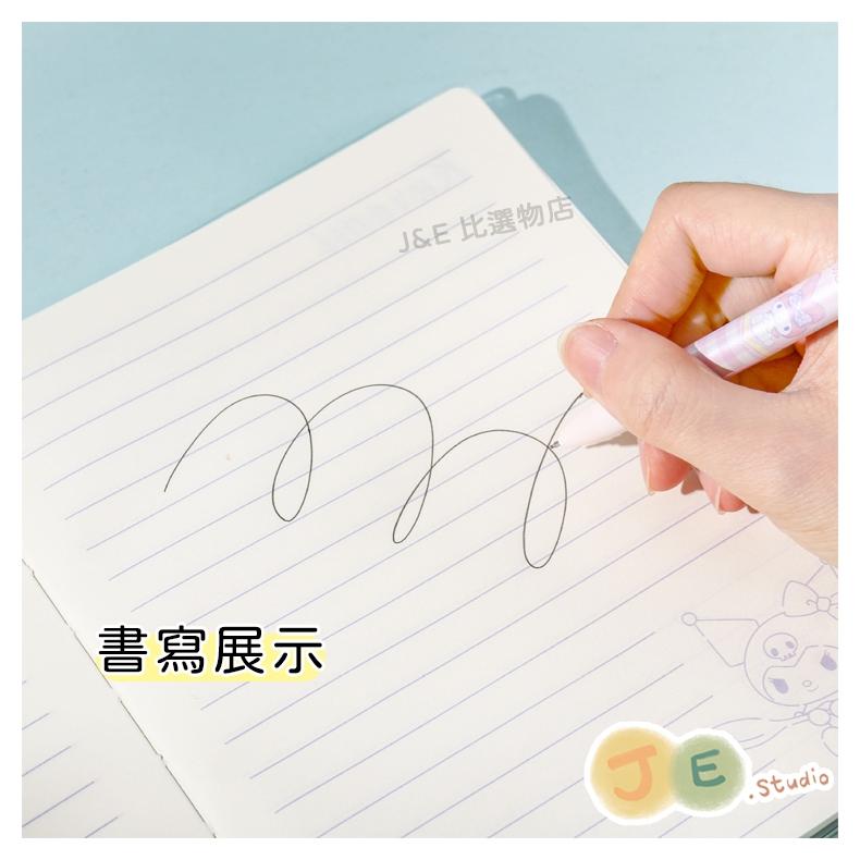 【台灣現貨🎁J&E比選物店】正版 三麗鷗 中性筆 按動 黑筆 美好時光系列 壓克力貼片 0.5 庫洛米 筆 文具-細節圖4