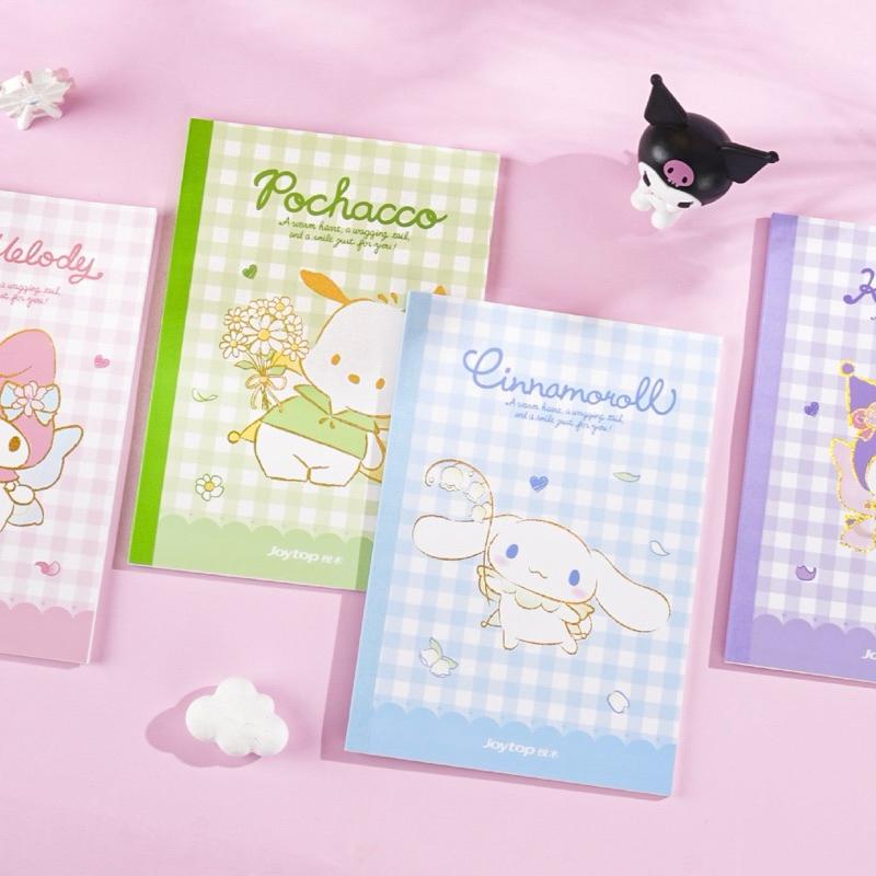 【台灣現貨🎁J&E比選物店】正版 三麗鷗 魔法花園 A5 橫線 筆記本 無線膠裝 記事本 筆記 記事-細節圖9