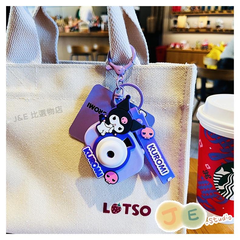 【台灣現貨🎁J&E比選物店】正版 三麗鷗 投影相機 鑰匙圈 吊飾 掛飾 庫洛米 大耳狗 美樂蒂-細節圖2