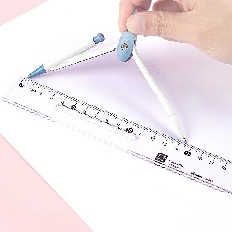 【台灣現貨🎁J&E比選物店】正版 三麗鷗 圓規 三件組 屬材質 庫洛米 大耳狗-細節圖6