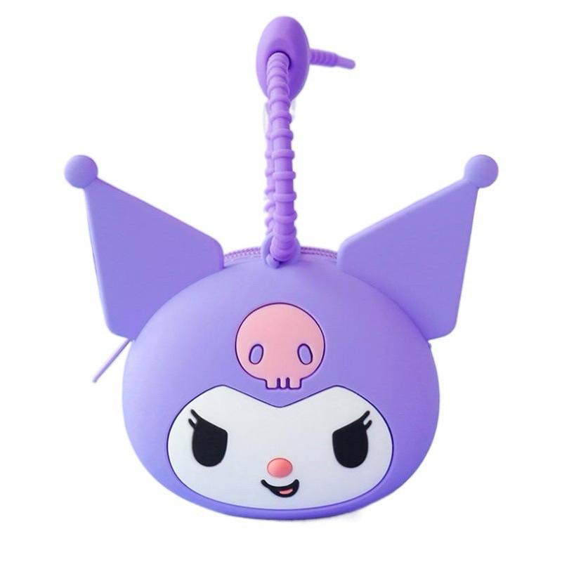 【台灣現貨🎁J&E比選物店】正版 三麗鷗 零錢包 耳機收納包 收納包 耳機收納 掛飾 吊飾 收納 庫洛米-細節圖2