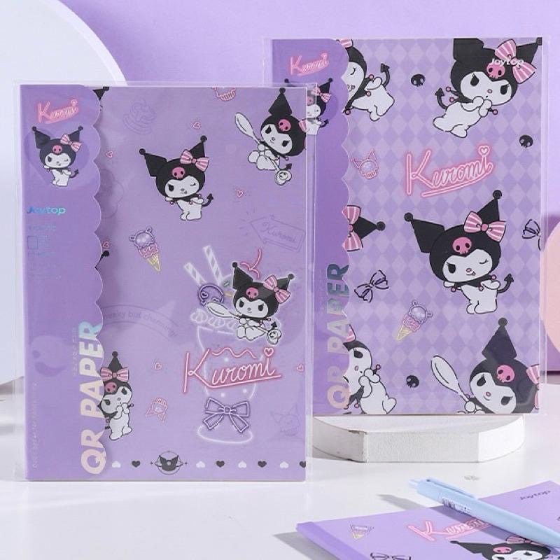 【台灣現貨🎁J&E比選物店】正版 三麗鷗 B5 膠裝 筆記本 記事本 橫線 庫洛米 美樂蒂 帕恰狗sanrio-細節圖2
