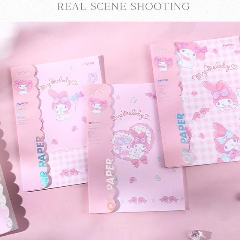 【台灣現貨🎁J&E比選物店】正版 三麗鷗 B5 膠裝 筆記本 記事本 橫線 庫洛米 美樂蒂 帕恰狗sanrio-細節圖5