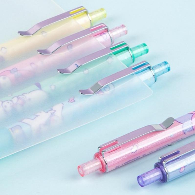 【台灣現貨🎁J&E比選物店】正版 三麗鷗 盲盒 黑色 原子筆 書籤 按動 中性筆 盲盒隨機出 隱藏版-細節圖5