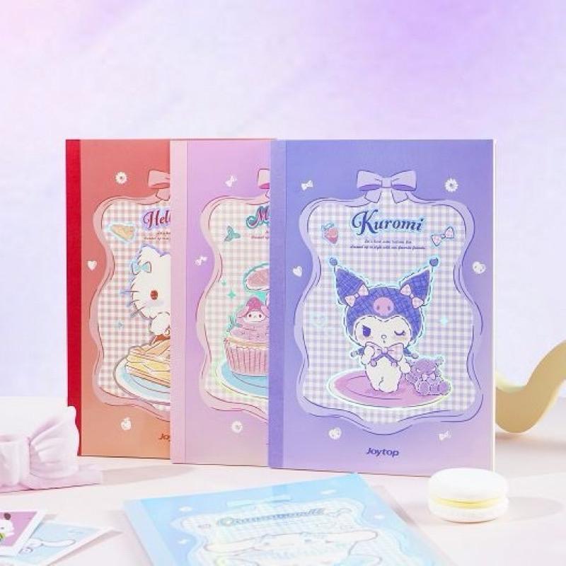 【台灣現貨🎁J&E比選物店】正版 三麗鷗 萌趣茶會 A5 橫線 筆記本 無線膠裝本 記事本 筆記 記事-細節圖5