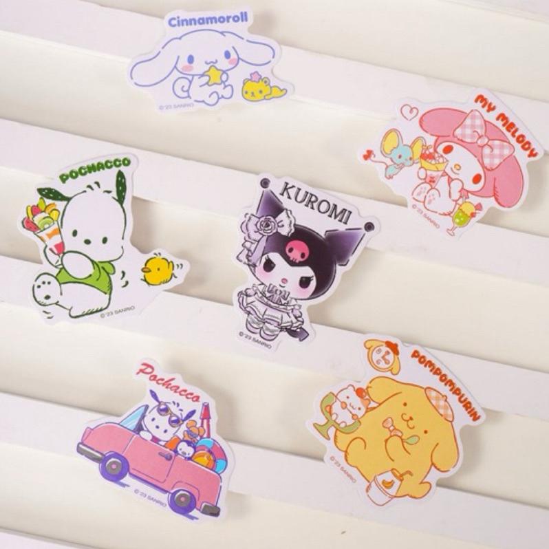 【台灣現貨🎁J&E比選物店】正版 三麗鷗 大張防水 PVC貼紙（一款1張貼紙）卡通貼紙 行李箱貼 裝飾貼紙裝飾貼-細節圖6