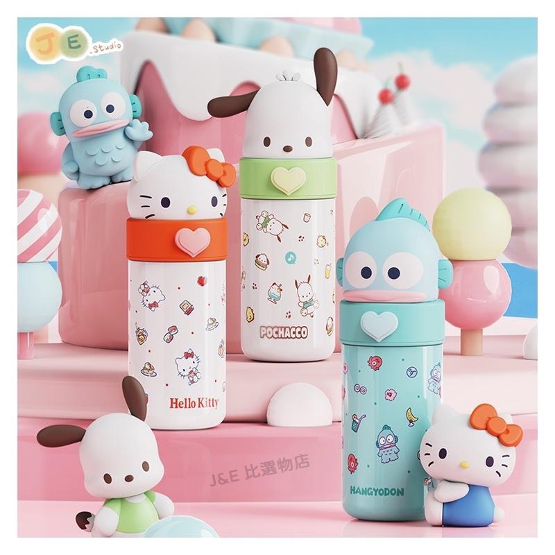 【台灣現貨🎁J&E比選物店】正版 三麗鷗 保溫水壺 直飲款 316不銹鋼 保溫瓶 兒童保溫瓶 庫洛米水壺-細節圖2