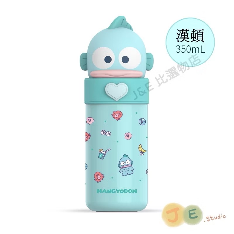 【台灣現貨🎁J&E比選物店】正版 三麗鷗 保溫水壺 直飲款 316不銹鋼 保溫瓶 兒童保溫瓶 庫洛米水壺-規格圖9
