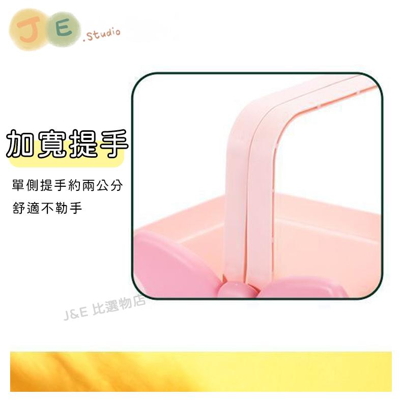 【台灣現貨🎁J&E比選物店】正版 三麗鷗 手提 收納籃 手提籃 購物籃 雜物籃 洗漱籃 蔬果籃 籃子-細節圖5