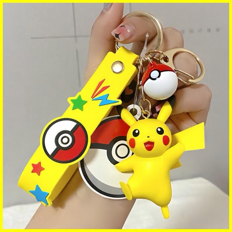 【台灣現貨🎁J&E比選物店】正版 寶可夢 吊飾 掛飾 鑰匙圈 皮卡丘 耿鬼 胖丁 喵喵 寶可夢吊飾-細節圖6
