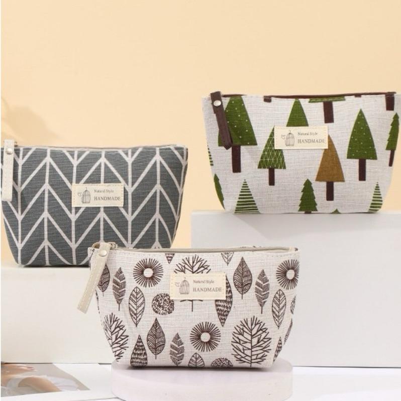 【台灣現貨🎁J&E比選物店】 收納小包 鑰匙包 化妝包 帆布包 拉鏈包 零錢包 卡包 收納 包包-細節圖3