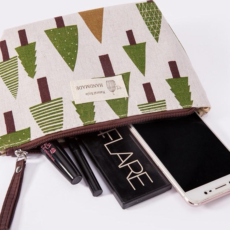 【台灣現貨🎁J&E比選物店】 收納小包 鑰匙包 化妝包 帆布包 拉鏈包 零錢包 卡包 收納 包包-細節圖6