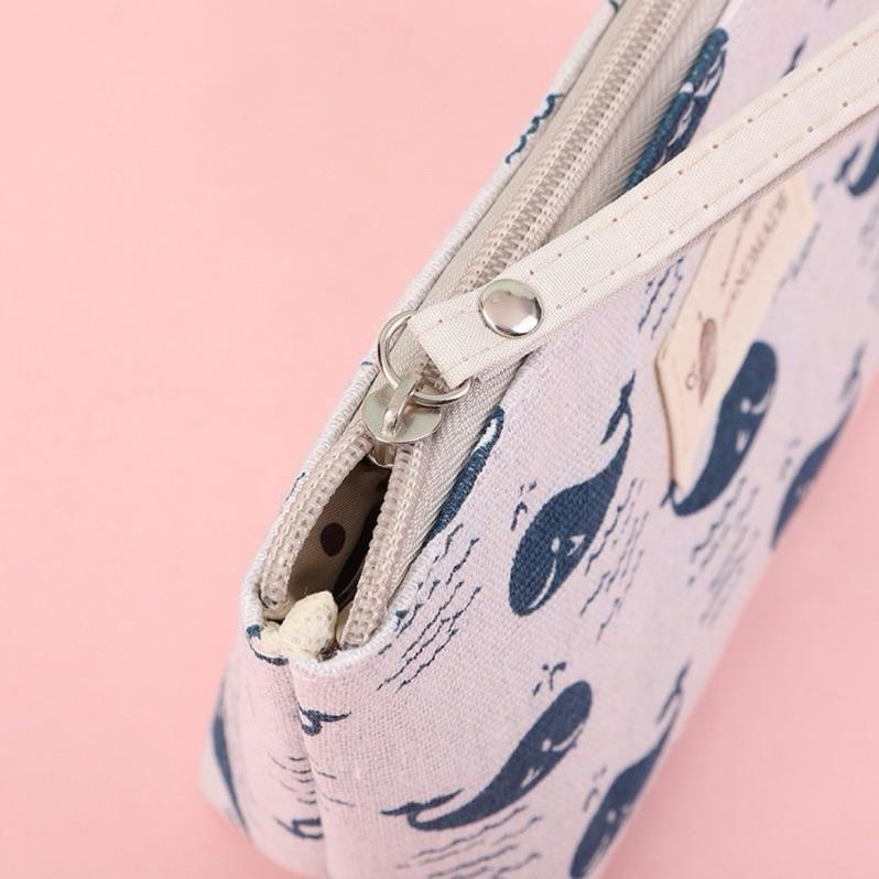 【台灣現貨🎁J&E比選物店】 收納小包 鑰匙包 化妝包 帆布包 拉鏈包 零錢包 卡包 收納 包包-細節圖7