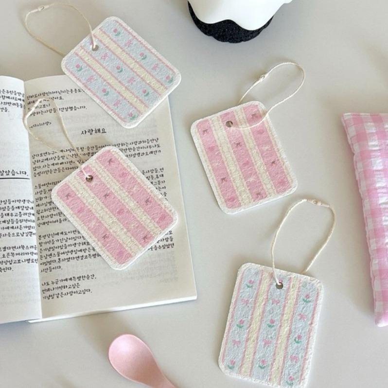 【台灣現貨🎁J&E比選物店】天然木漿棉 菜瓜布 櫻桃 鬱金香 抹布 廚房清潔 廚房用品 木漿棉-細節圖4