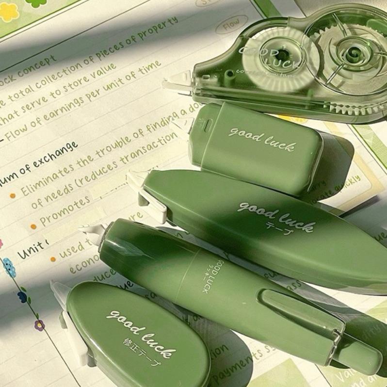 【台灣現貨🎁J&E比選物店】 五件套 修正帶 立可帶 塗改帶 多款式修正帶 筆型修正帶 按壓修正帶 文具-細節圖2