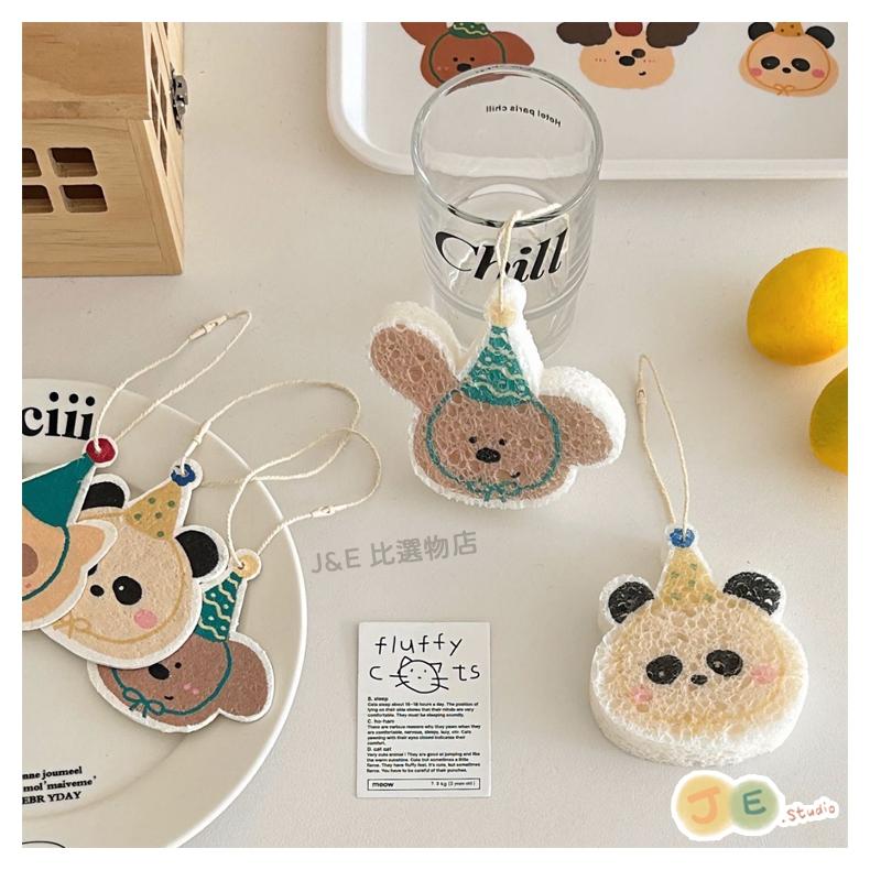 【台灣現貨🎁J&E比選物店】天然木漿棉 洗碗神器 菜瓜布 抹布 廚房清潔 廚房用品 木漿棉-細節圖4