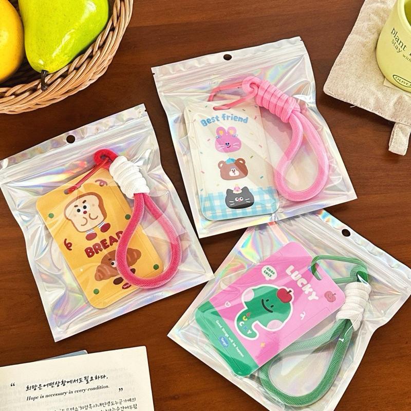 【台灣現貨🎁J&E比選物店】 可愛 繽紛 證件套 識別證套 卡套 識別證 悠遊卡 保護套 掛繩 證件夾套-細節圖7