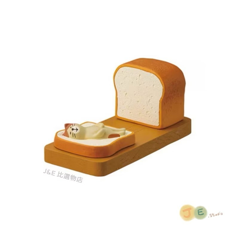 【台灣現貨🎁J&E比選物店】日式 ZAKKA 雜貨 手機架 手機支架 吐司貓 泡芙貓 辦公室小物-規格圖5