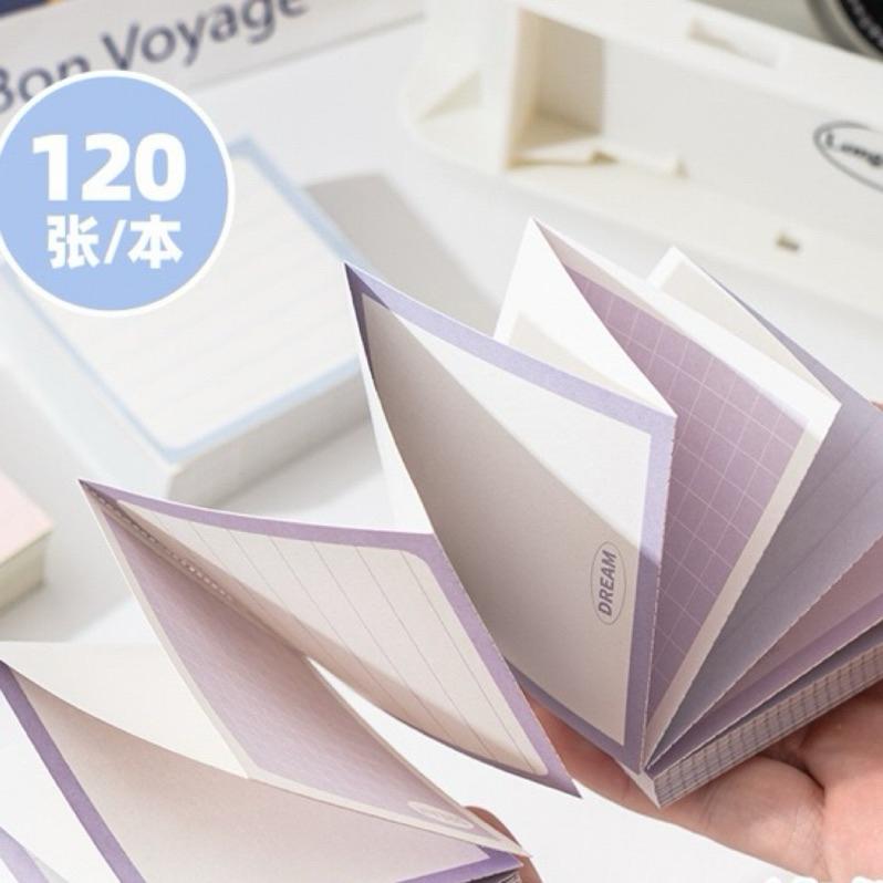 【台灣現貨🎁J&E比選物店】 可撕式 奏摺 便條紙 便利貼 備忘錄 記事 便籤 可黏貼 文具 辦公室-細節圖3