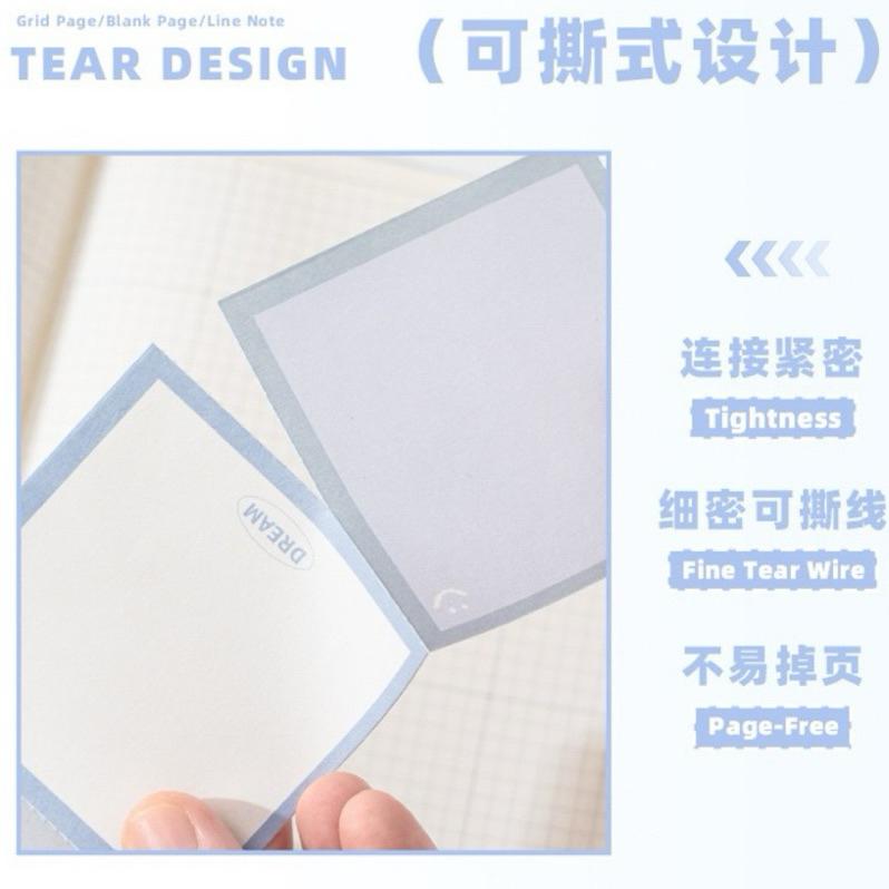 【台灣現貨🎁J&E比選物店】 可撕式 奏摺 便條紙 便利貼 備忘錄 記事 便籤 可黏貼 文具 辦公室-細節圖4