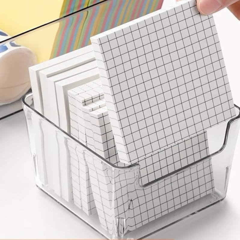 【台灣現貨🎁J&E比選物店】 牛皮色 便條紙 橫線 網格 空白 框線 便利貼 N次貼 簡單 簡約-細節圖9