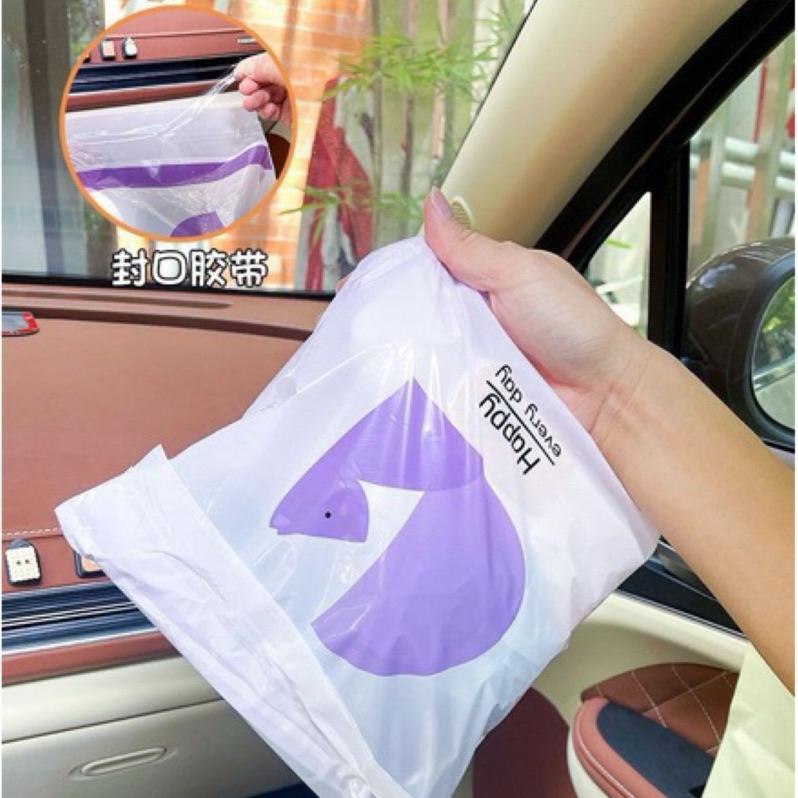 【台灣現貨🎁J&E比選物店】車用垃圾袋 自粘 雙面黏貼 垃圾袋 輕便垃圾袋 黏貼垃圾袋 便攜 收納袋 收納-細節圖7