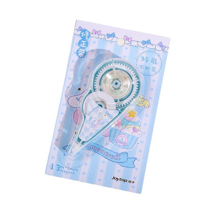 【台灣現貨🎁J&E比選物店】正版 三麗鷗 修正帶 甜品派對 立可帶 修正用品 修正文具 文具-細節圖2