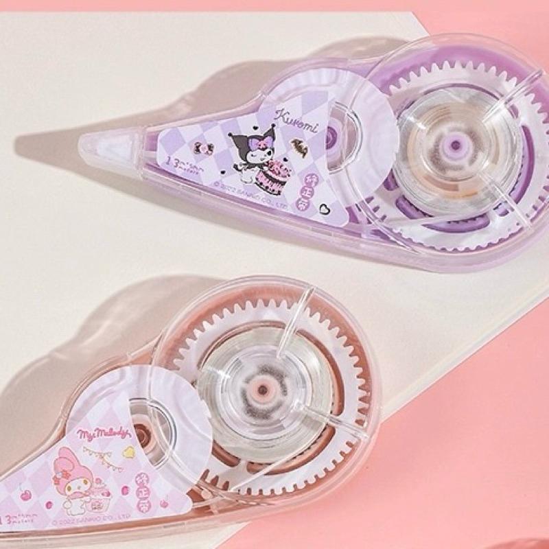 【台灣現貨🎁J&E比選物店】正版 三麗鷗 修正帶 甜品派對 立可帶 修正用品 修正文具 文具-細節圖3