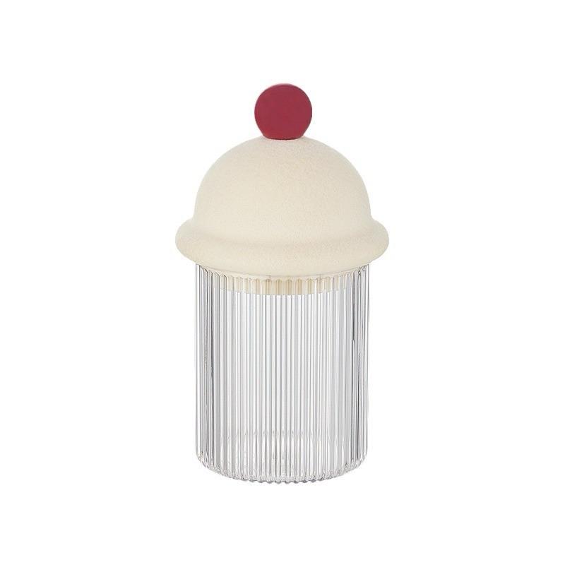 【台灣現貨🎁J&E比選物店】禮帽 收納罐 牙籤罐 棉花棒收納 收納盒 牙籤收納 棉籤收納-細節圖2