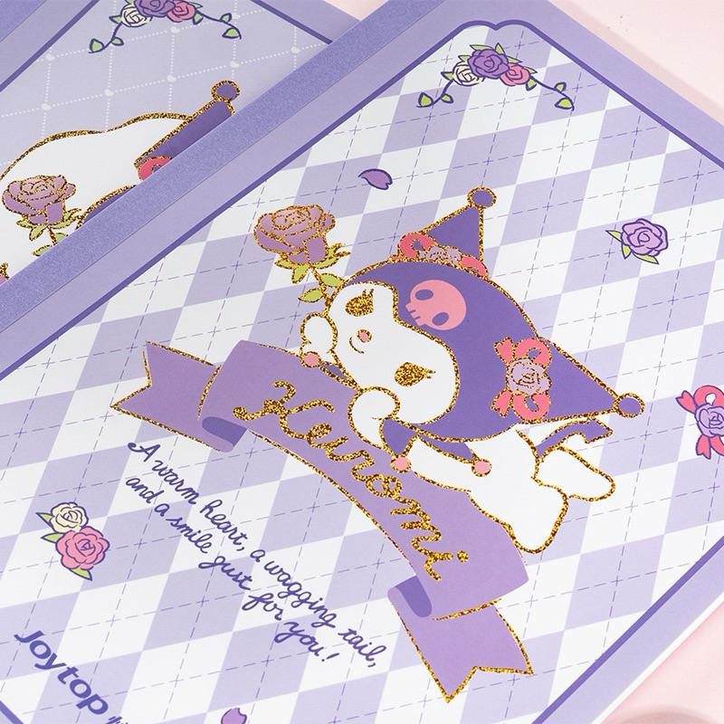 【台灣現貨🎁J&E比選物店】正版 三麗鷗 B5 筆記本 魔法花園 無線膠裝 記事本 備忘錄 筆記 記事-細節圖4