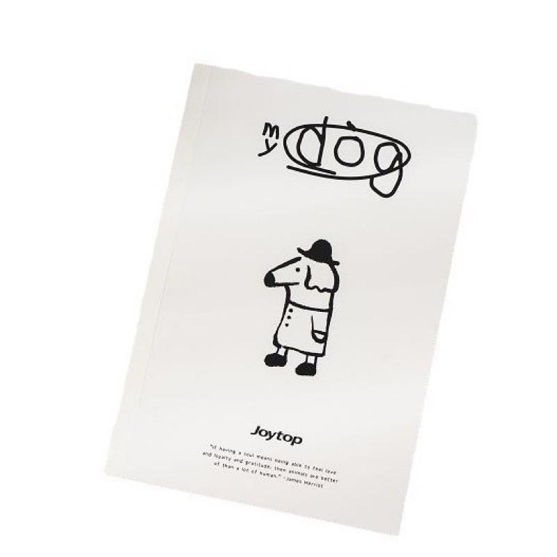 【台灣現貨🎁J&E比選物店】My pets A5 筆記本 無線膠裝 文青 簡約 記事本 備忘錄 筆記 記事 文具-細節圖2