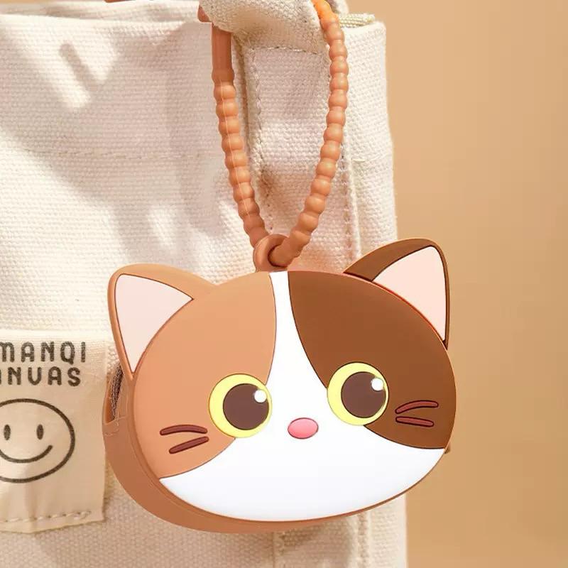 【台灣現貨🎁J&E比選物店】 正版 QUNCLE 貓咪 零錢包 貓咪零錢包 耳機收納包 零錢收納 耳機收納 收納包 收納-細節圖7