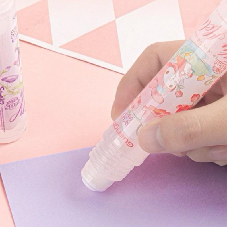 【台灣現貨🎁J&E比選物店】正版 三麗鷗 50mL 膠水 液體膠 文具-細節圖4