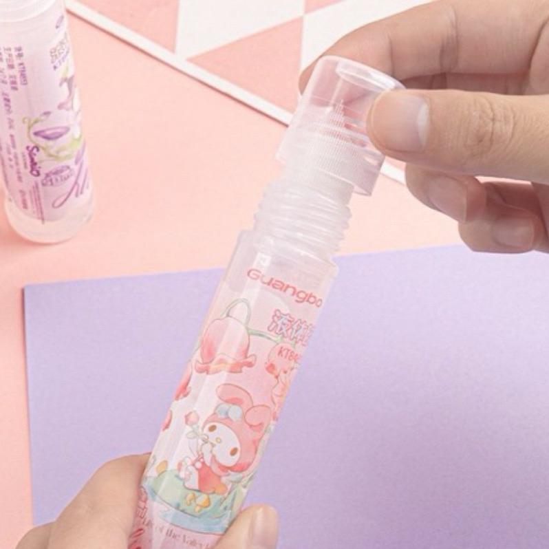 【台灣現貨🎁J&E比選物店】正版 三麗鷗 50mL 膠水 液體膠 文具-細節圖7