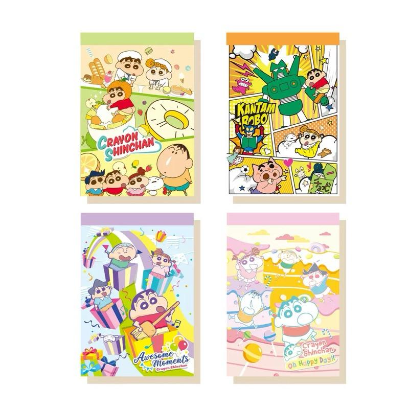 【台灣現貨🎁J&E比選物店】正版 蠟筆小新 80張 可撕 無黏性 筆記紙 便籤本 便條紙 筆記本 手帳本 記事本 筆記-細節圖2