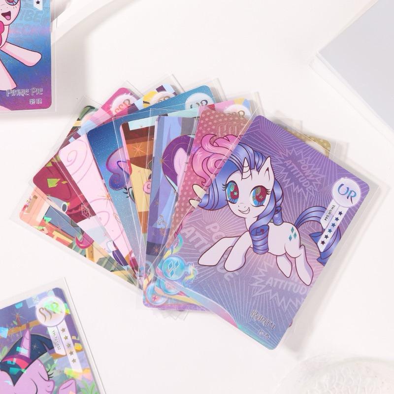 【台灣現貨🎁J&E比選物店】正版 小馬寶莉 卡片保護膜 卡片保護套 保護套 保護膜 卡膜 卡套 透明 封口卡膜 開口卡膜-細節圖4