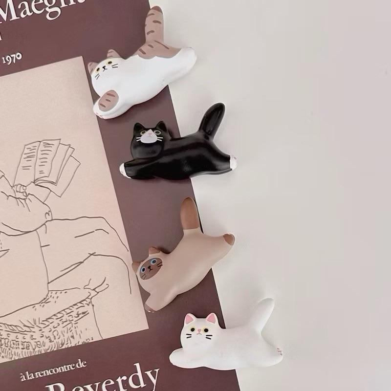 【台灣現貨🎁J&E比選物店】 奔跑 貓咪 磁鐵 貓咪磁鐵 冰箱貼 創意磁鐵 暹羅貓 貓貓狗狗 寵物磁鐵-細節圖7