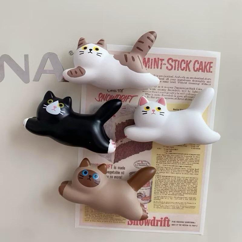 【台灣現貨🎁J&E比選物店】 奔跑 貓咪 磁鐵 貓咪磁鐵 冰箱貼 創意磁鐵 暹羅貓 貓貓狗狗 寵物磁鐵-細節圖8