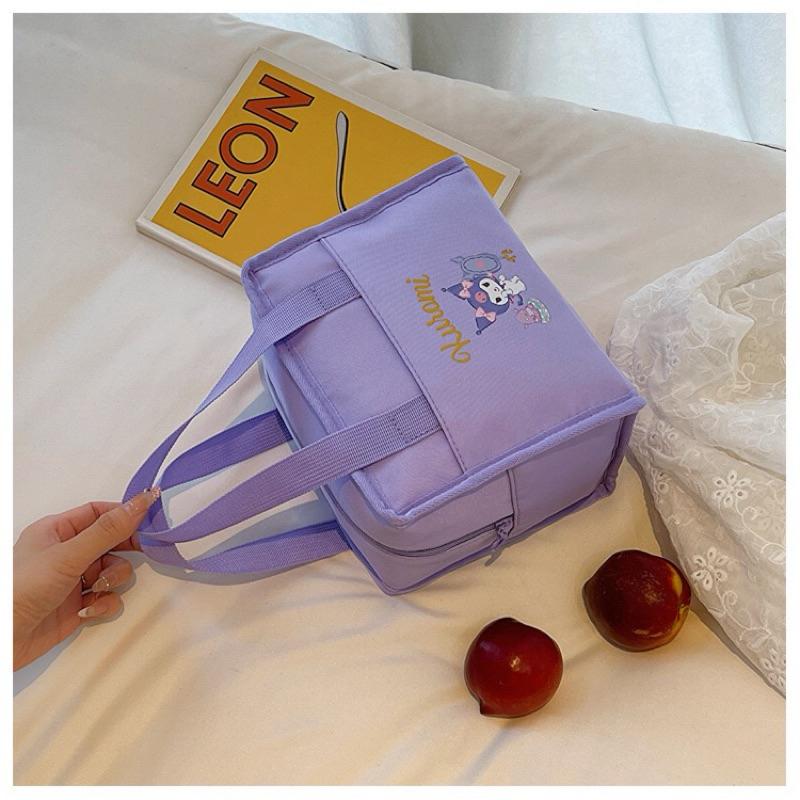 【台灣現貨🎁J&E比選物店】正版 三麗鷗 大容量 保溫 便當袋 保溫袋 餐袋 保冷袋 午餐袋 三麗鷗午餐袋 三麗鷗便當袋-細節圖8