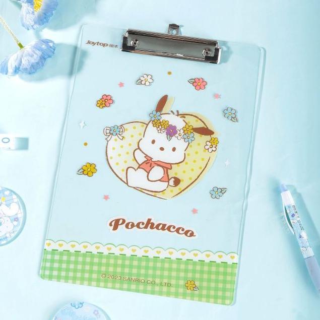 【台灣現貨🎁J&E比選物店】正版 三麗鷗 A4 板夾 壓克力 文件夾 壓克力板夾 文件夾板 文件板夾 庫洛米 文具-細節圖7