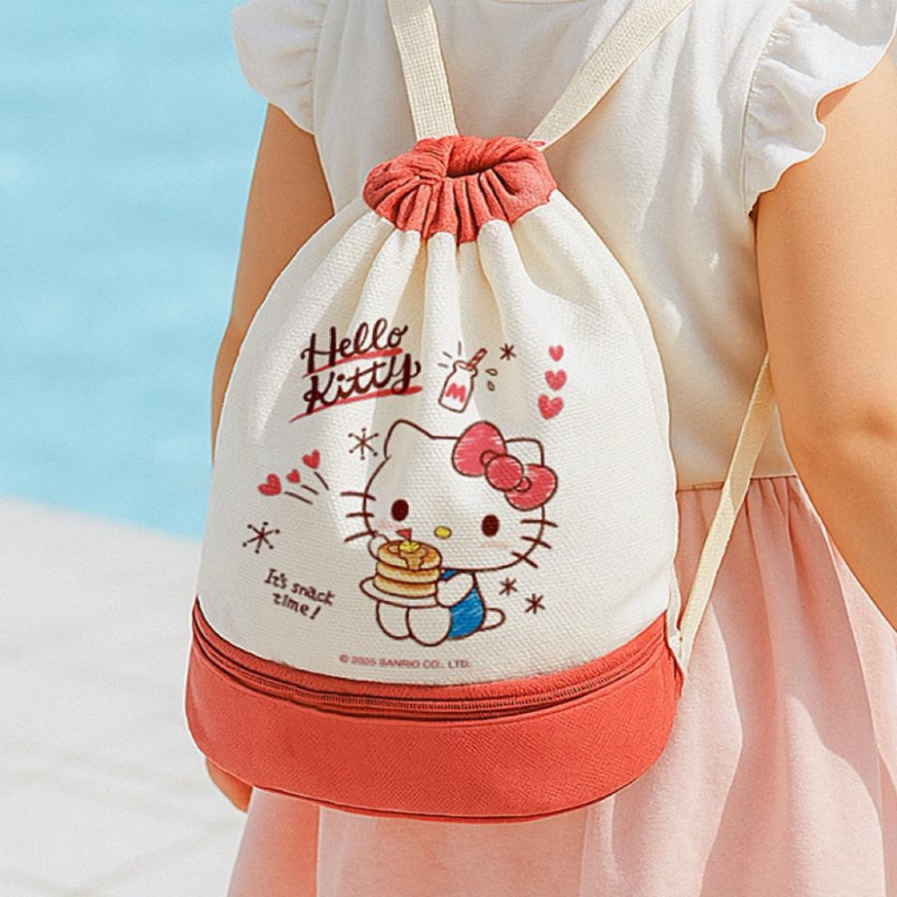 【台灣現貨🎁J&E比選物店】正版 三麗鷗 游泳包 玩水包 防水包 雙肩背包 背包 防水專用包 防水包袋 防水套 防水-細節圖7