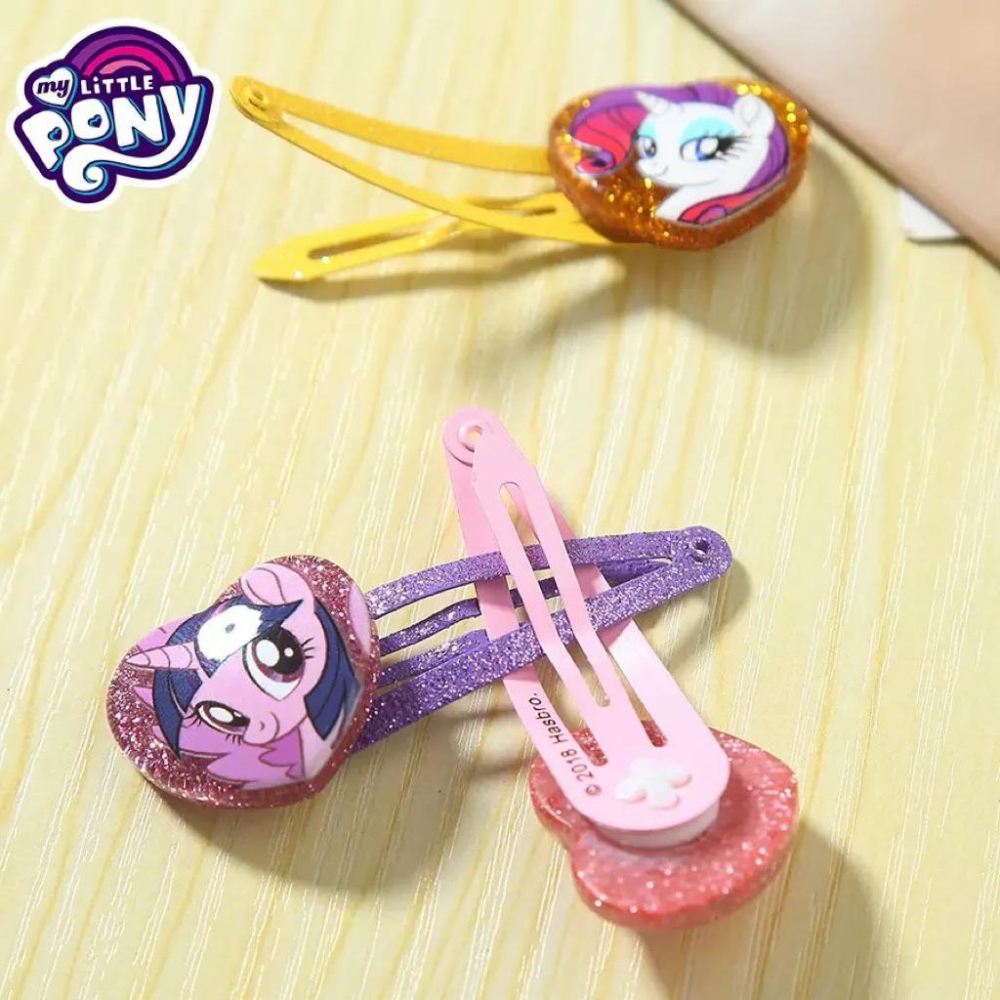 【台灣現貨🎁J&E比選物店】 正版 彩虹小馬 可愛 蝴蝶結 頭飾 飾品 兒童髮飾 小馬寶莉 pony 髮繩 髮夾 髮圈-細節圖4