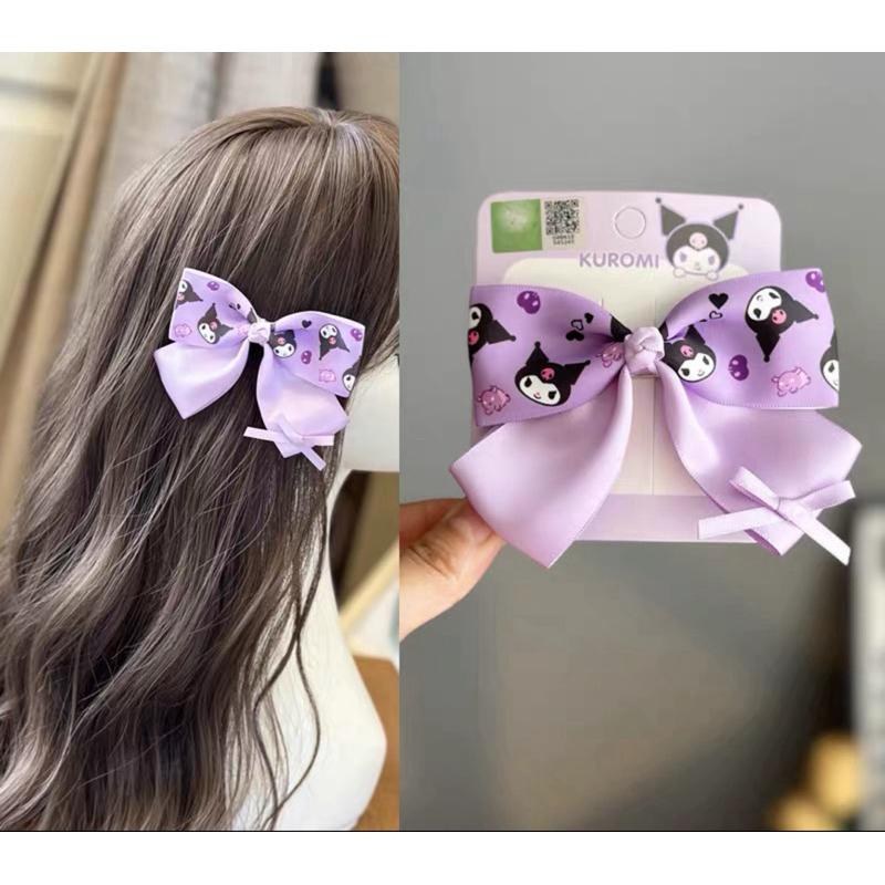 【台灣現貨🎁J&E比選物店】 正版 三麗鷗 頭飾 飾品 兒童髮飾 酷洛米 庫洛米 髮繩 髮夾 髮圈-細節圖4