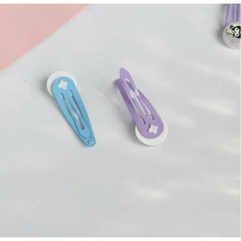 【台灣現貨🎁J&E比選物店】 正版 三麗鷗 髮夾 圓珠 bb夾 女童 糖果色 掰掰夾 圓珠髮夾 一卡3入-細節圖7